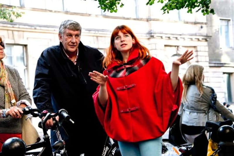 Berlin: Top secret bike tour and hidden gems of the city - Charitéplatz and the Global Stone Project