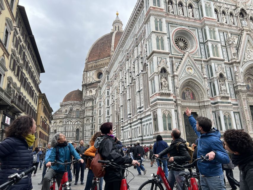 Best of Florence Electric Bike Tour - Santa Croce and the marble face of Florence