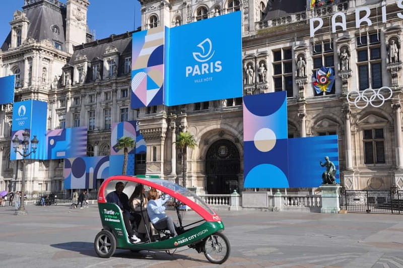 Best of Paris Private Rickshaw bike Tour with guide - The Latin Quarter and Saint-Germain-des-Prés