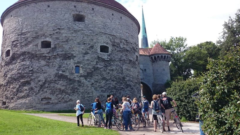 Best of Tallinn 2-Hour Bike Tour - Leaving Vene Street and the medieval center