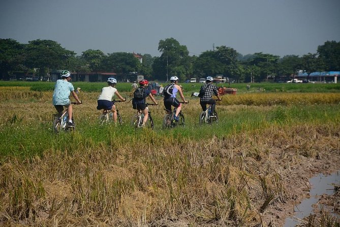 Bicycle Tours Hanoi: Full Day Bicycle Tours City & Countryside - Co Loa, tropical fruit, and lotus-lake drinks