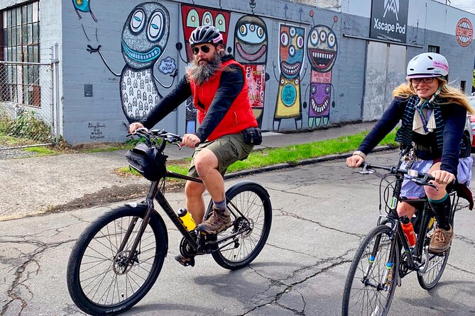 Bike Around Portland Oregon: Art, Culture, Bridges, Poetry - Tilikum Crossing, the tour’s big bridge moment