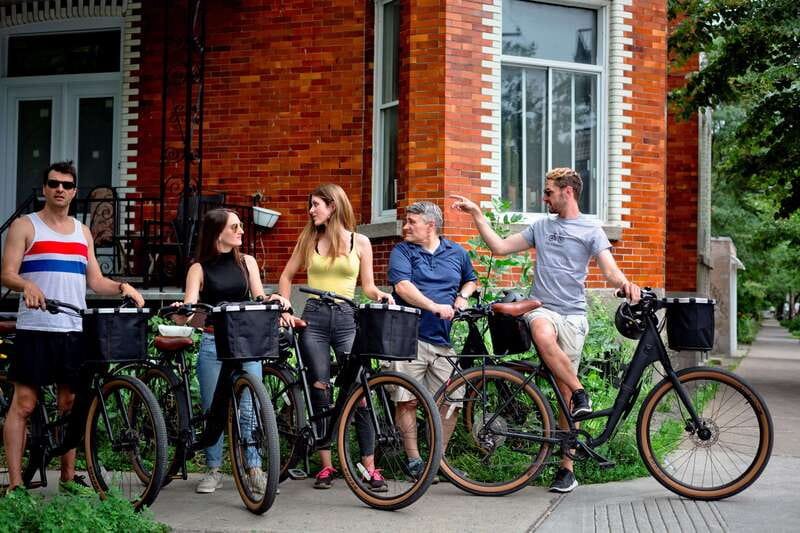 Bike/E-bike tour Plateau,MileEnd, Jean-Talon Market by Fitz - Why this tour gets you beyond the usual Montreal route