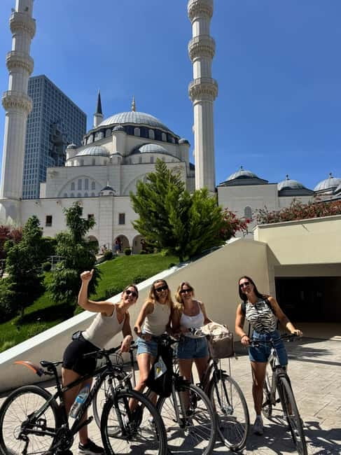 Bike or E-Bike Tour Tirana : Highlights & Grand Park Guided - Tirana Castle, the stadium, and the route back