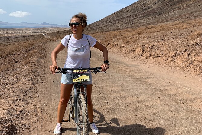 Bike Rental La Graciosa - Playa de Las Conchas: the main reward of the ride