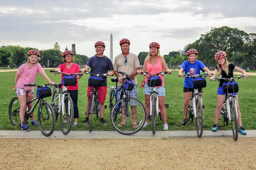 Bike Tour: Capitol Hill, Lincoln Memorial, National Mall - Why a bike works so well in central Washington DC