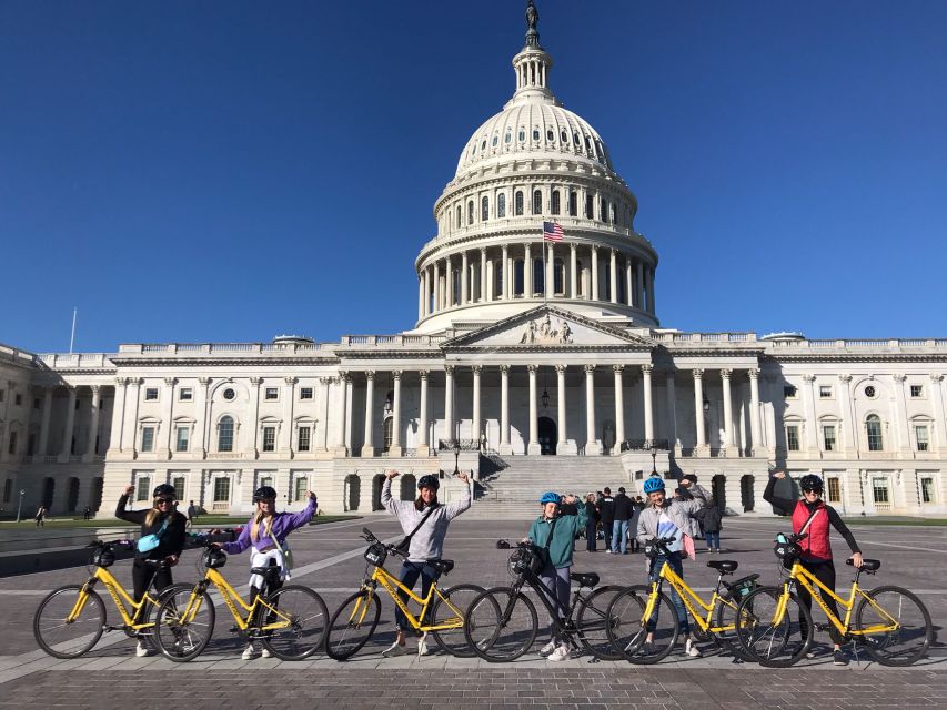 Bike Tour: Capitol Hill, Lincoln Memorial, National Mall - The National Archives and the White House