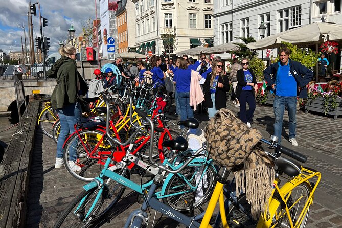 Bike Tour Copenhagen. Private Guide, Concierge Service, Small Grp - Charlottenborg, Nyhavn, and Marble Church