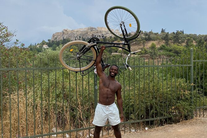 Bike tour ! It’s Ride through Athens' Local Treasures - Hadrian’s Arch and the ancient center