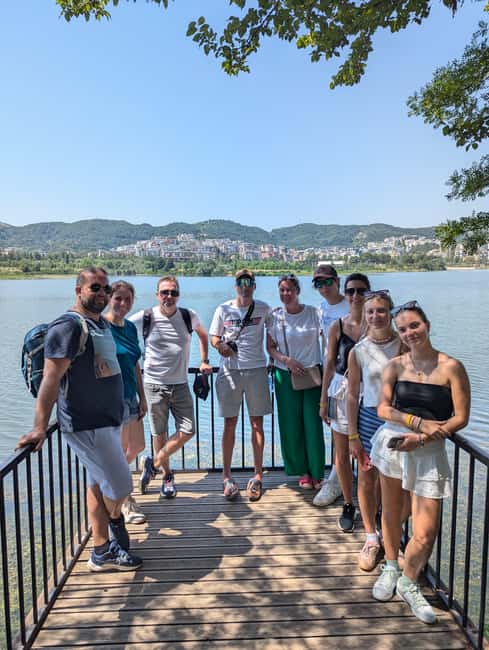 Bike Tour Tirana Highlights - Postbllok and BunkART 2 explain a difficult past