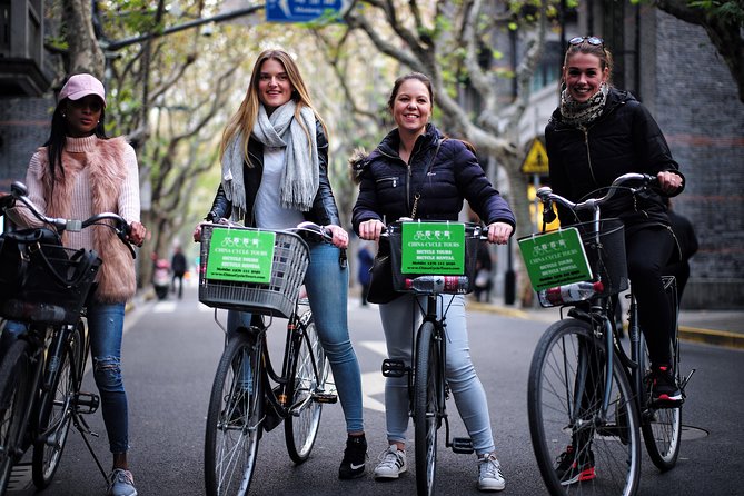 Biking Real Shanghai& Enjoy Local Food - Riding through the French Concession
