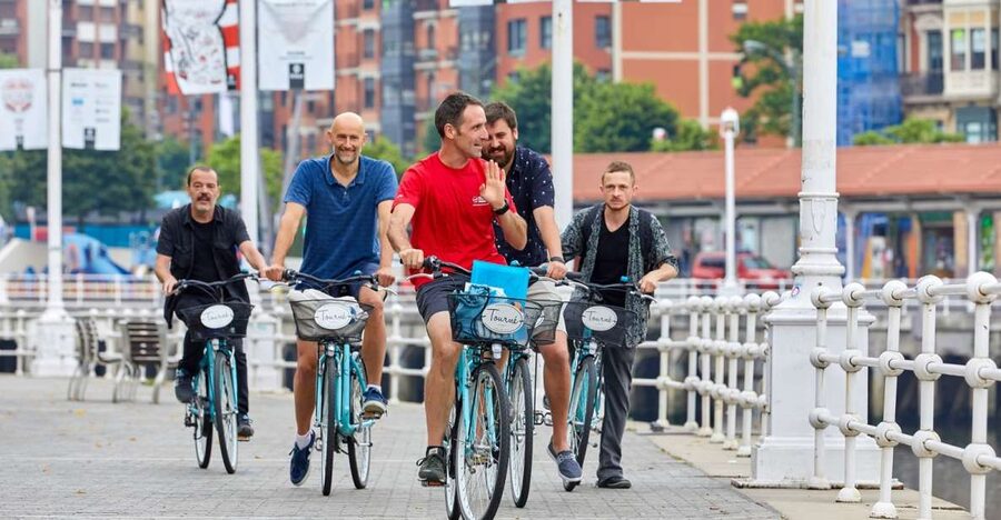 Bilbao: Guided Highlights Small Group or Private E-Bike Tour - Following the Nervión River through Bilbao