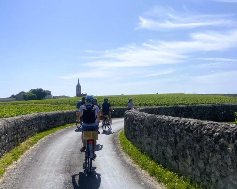 Bordeaux: St-Emilion Vineyards e-Bike Tour with Wine & Lunch - Riding past Pétrus and Château Cheval Blanc