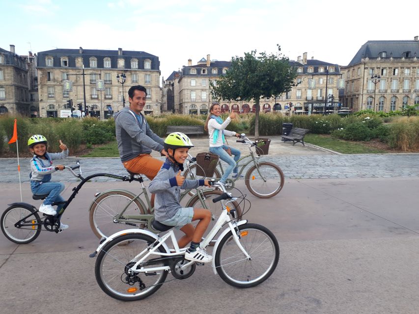 Bordeaux: Top Landmarks & Historic Bike Tour - Cathedral, Saint-Pierre, and the Water Mirror