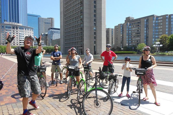 Boston City View Bicycle Tour: History and Landmarks - North End, Charlestown views, and TD Garden