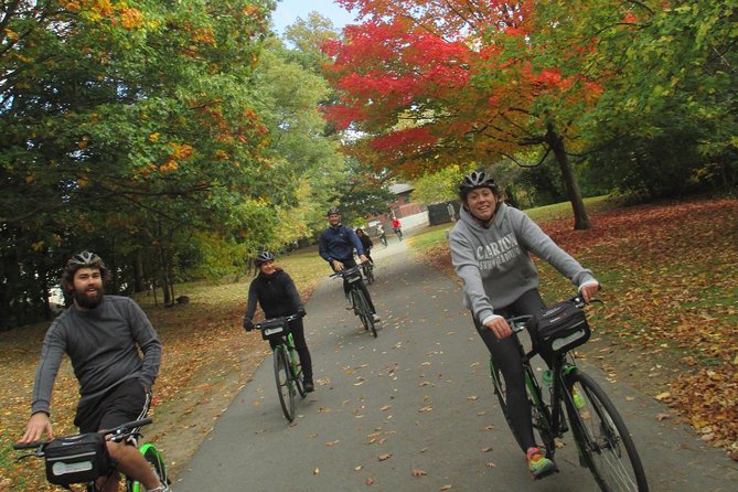 Boston's Emerald Necklace Guided Bicycle Tour - Beacon Hill and literary Louisburg Square