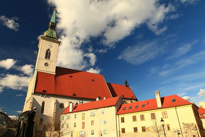 Bratislava Identity Bike Tour - Old Town landmarks: theatre, square, and cathedral