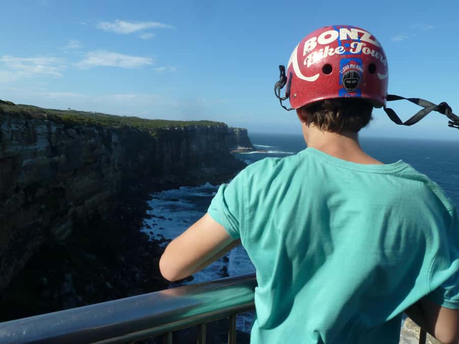 Breathtaking Manly Beach Bicycle and Sunset Cruise Tour - Cycling beside Manly Beach