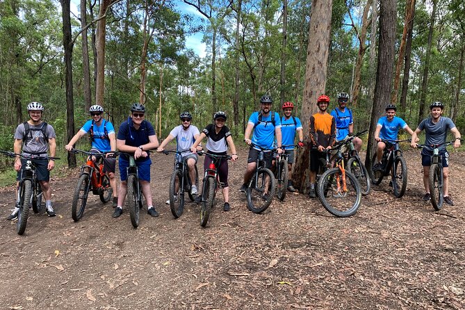 Brisbane Electric Mountain Bike Experience Tour - The short coaching session with Ben Forbes