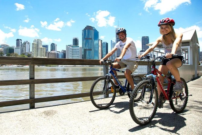 Brisbane Kayak, Bike - The 1.5-hour ride to South Bank