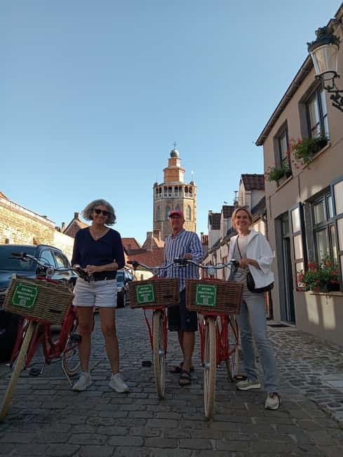 Bruges: Guided Retro Bike Tour of Highlights and Hidden Gems - The Belfry, Market Square, and Basilica of the Holy Blood