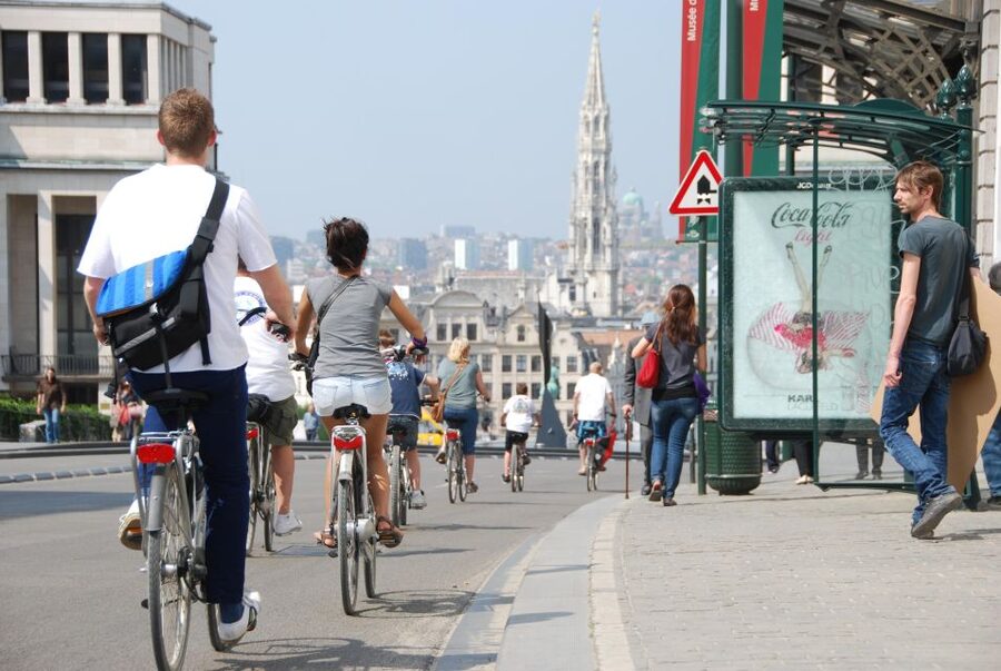 Brussels: Sightseeing Bike Tour - Brussels by bike: key points at a glance