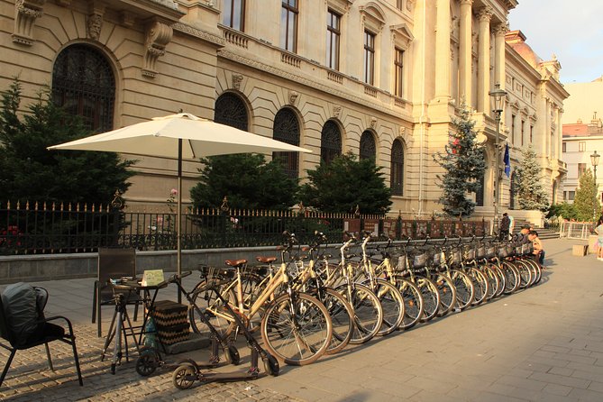 Bucharest Highlights Bike Tour - Hanul Gabroveni and the older city