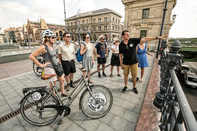 Budapest Bike Tour - Parliament and the Danube views