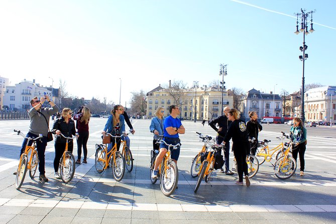 Budapest Bike Tour - Chain Bridge, Margaret Bridge, and Clark Adam Square