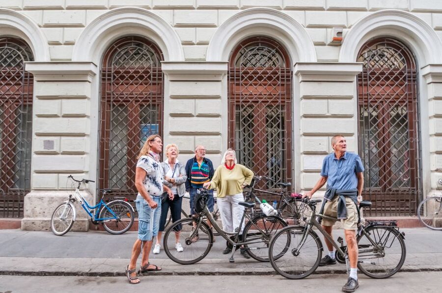 Budapest: Guided City Discovery Bike Tour - Heroes Square and City Park give you room to breathe