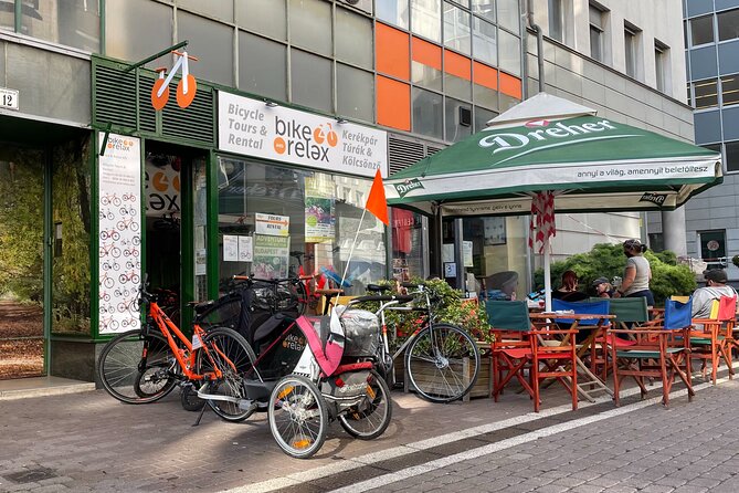 Budapest: Historic Downtown ride on E-Bicycles Buda & Pest - Starting near Gozsdu Court in the Jewish District