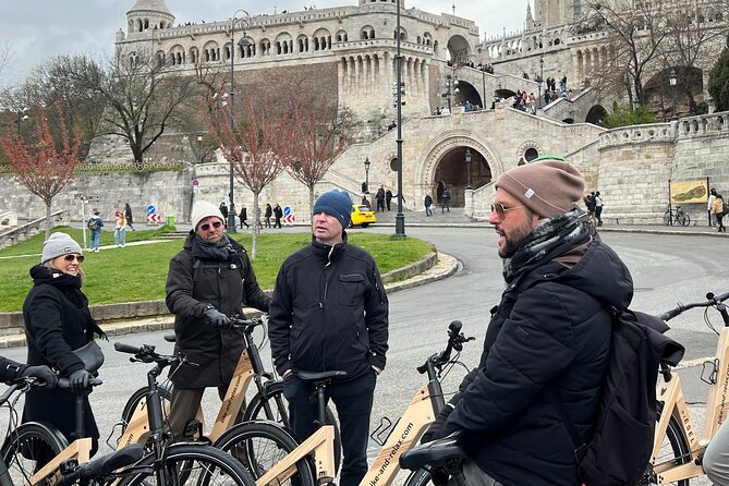 Budapest: Historic Downtown ride on E-Bicycles Buda & Pest - Royal Gardens, thermal baths, and Liberty Bridge