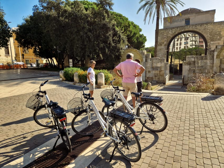 Cagliari: 2-Hour Guided E-Bike Tour with Coffee - Alleys and old walls in the historic center