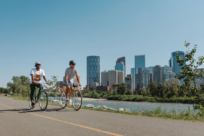 Calgary City Highlights 3 Hour Bike Tour, E-Bike Upgrade Avail. - Starting downtown with Calgary under your own power