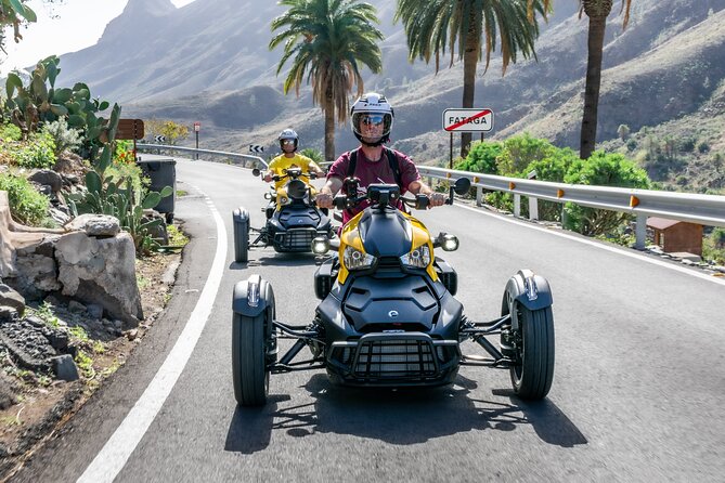 Can-am Ryker three wheels tricycle Mountain Tour (Maspalomas) - Key points at a glance