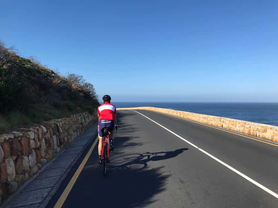 Cape Town: Peninsula Road Bike Tour - One last Suikerbossie climb and lunch