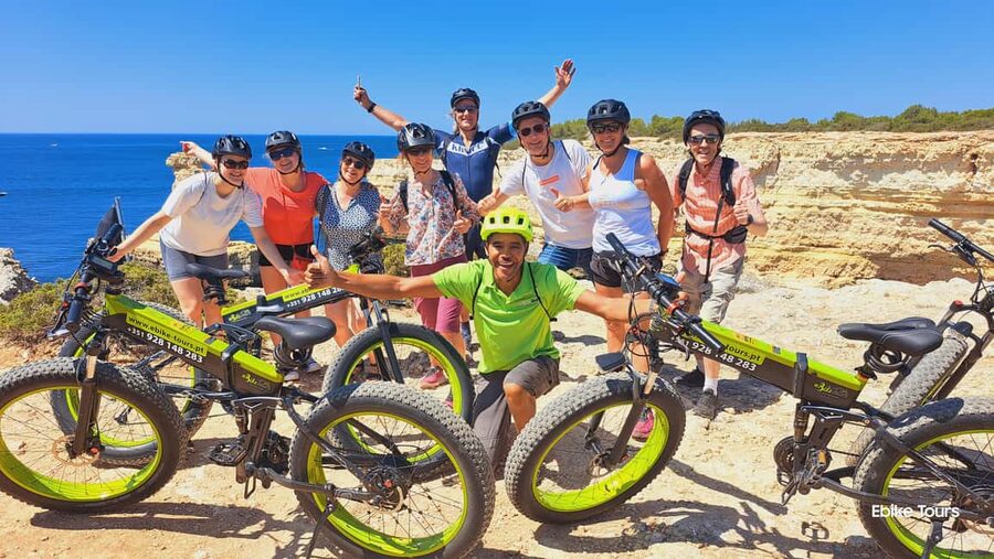 Carvoeiro E-bike Tours - Relax Tour - Carvalho cliffs, where the ride feels more adventurous