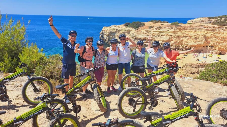 Carvoeiro E-bike Tours - Relax Tour - Algar Seco and Carvoeiro Beach