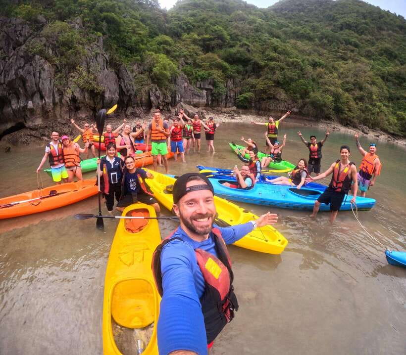 Cat Ba: Lan Ha, HaLong bay full day- biking, kayaking, lunch - 8:00 pickup and the short ride to Beo Harbor