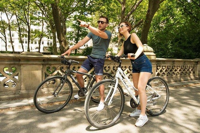 Central Park Bike Rental: Quality Bikes with Map, Helmet, Lock - Choosing between mountain, comfort, and tandem bikes