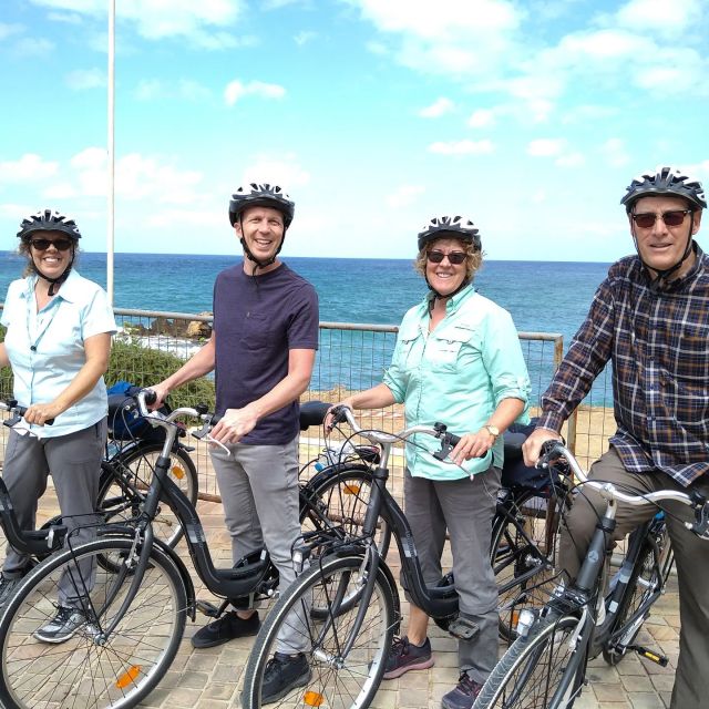 Chania Alternative Sunset Bike Tour - City clock, barracks, gardens, and the court building
