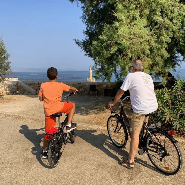 Chania: City Highlights Small Group Bike Tour - Firkas Fortress and the harbor edge