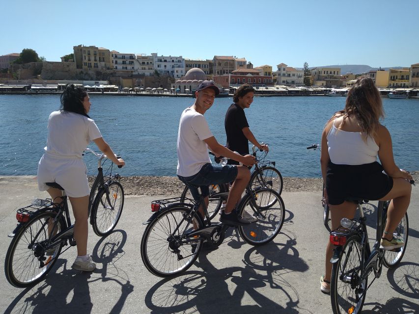 Chania: City Highlights Small Group Bike Tour - Old Town Chania: history with a local voice