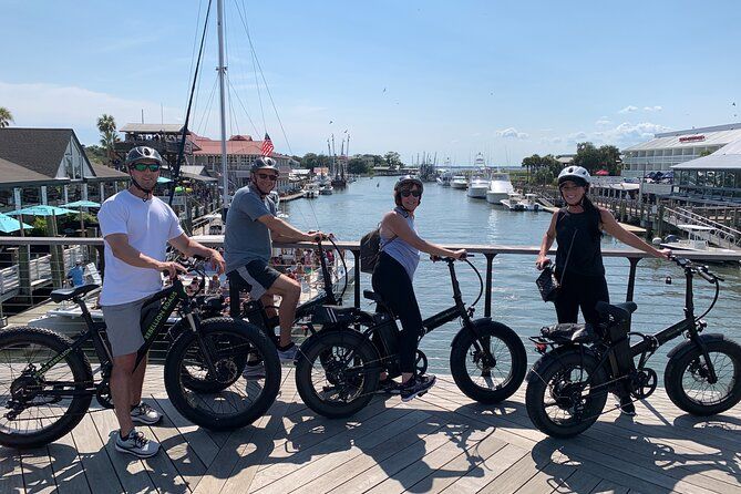 Charleston: Low Country and Shores E-Bike Tour - Marsh Views from Pitt Street Bridge