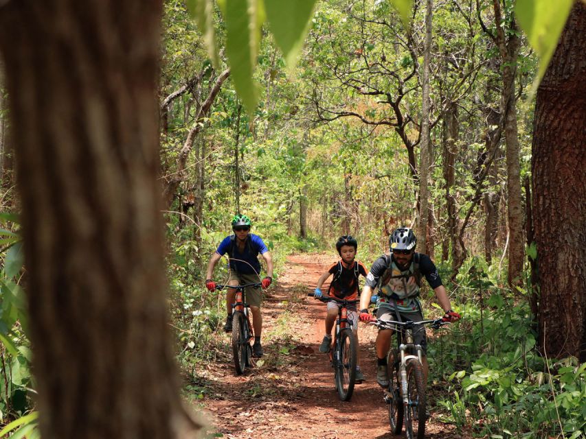 Chiang Mai: Boat Ride and Cycling Tour to Sticky Waterfall - Arriving at Bua Tong, the Sticky Waterfall