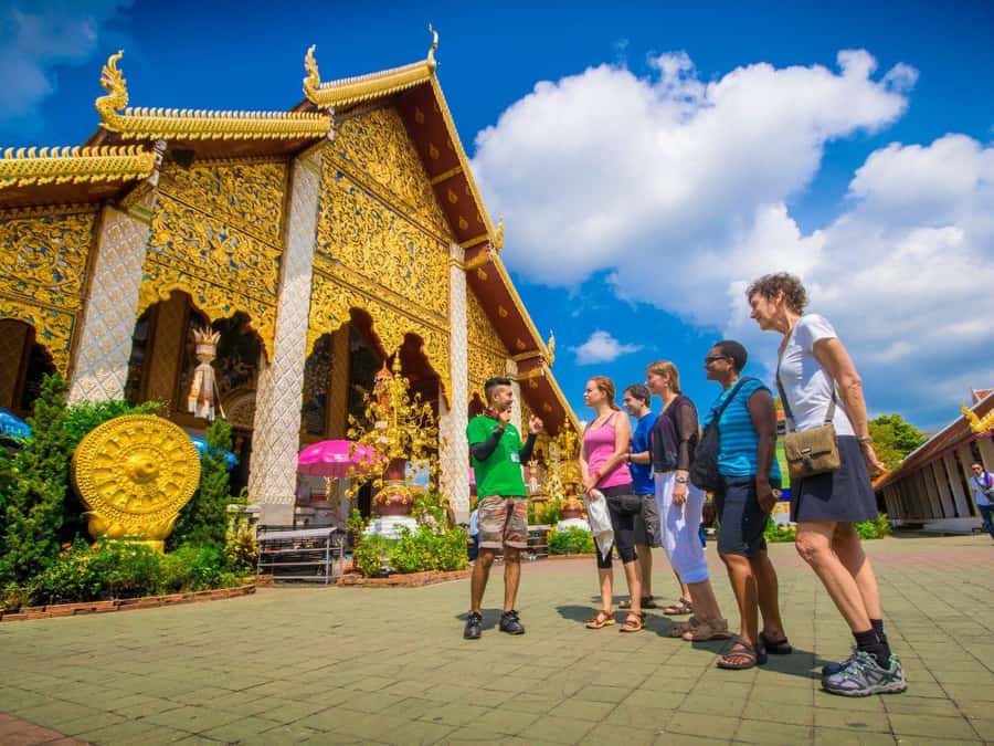 Chiang Mai: Countryside Adventure by Bike - Lamphun and the Golden Chedi of Phra That Hariphunchai