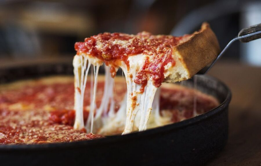 Chicago: Bikes, Bites, and Views Biking Tour - Adults - Four Chicago food stops, with a choice about beer
