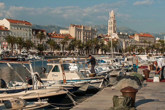City Bike Tour of Split - Fish market, theater, and old fortifications