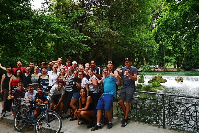 Classic Mike's Bike Tour daily @ 11.30 incl Beer Garden & Surfers - An Hour Through the English Garden
