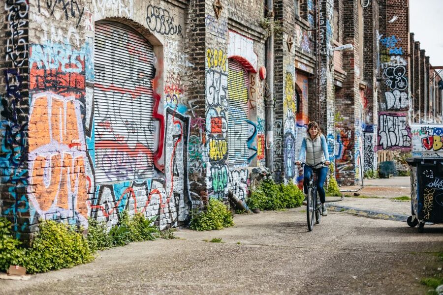 Cologne: Ehrenfeld Street Art Bike Tour - Ehrenfeld, where art feels part of daily life